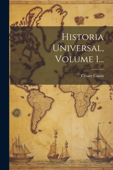 Paperback Historia Universal, Volume 1... [Spanish] Book