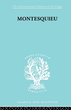 Montesquieu, pioneer of the sociology of knowledge