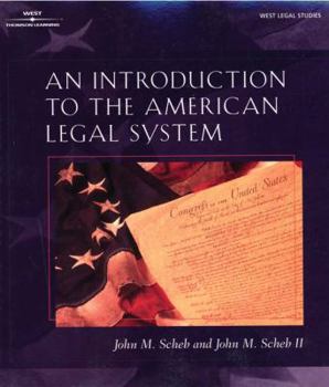 Paperback Introduction to the American Legal System Book
