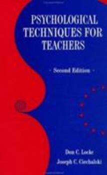 Hardcover Psychological Techniques for Teachers Book