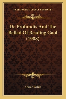 De Profundis - La ballata del carcere di Reading
