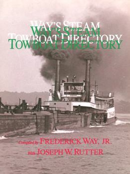 Hardcover Way's Steam Towboat Directory Book