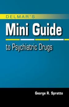Spiral-bound Delmar's Mini Guide to Psychiatric Drugs Book