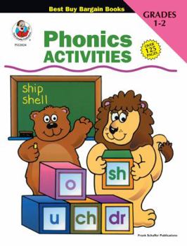 Paperback Best Buy Bargain Books: Phonics Activities, Grades 1-2 Book