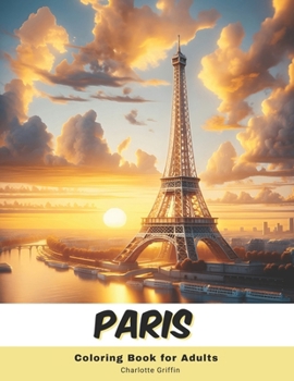Paperback Paris Coloring Book for Adults: 40 Pages of Paris landmarks [Spanish] Book