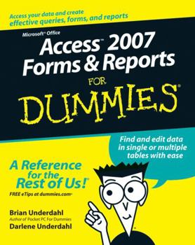 Paperback Access 2007 Forms and Reports for Dummies Book