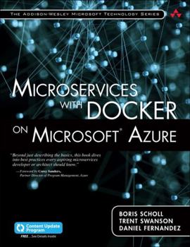 Paperback Microservices with Docker on Microsoft Azure Book