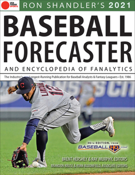 Paperback Ron Shandler's 2021 Baseball Forecaster Book
