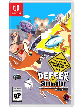Game - Nintendo Switch Deeeer Simulator: Your Average Everyday Deer Game Book