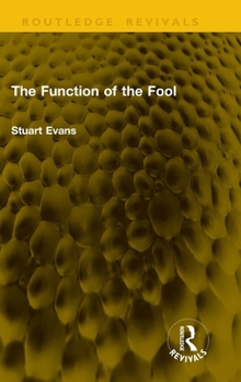 Hardcover The Function of the Fool Book