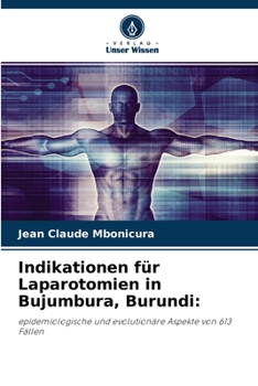 Paperback Indikationen für Laparotomien in Bujumbura, Burundi [German] Book