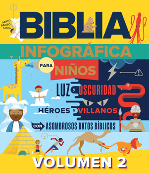 Hardcover Biblia Infográfica Para Niños, Volumen 2 (Bible Infographics for Kids. Volume 2) [Spanish] Book