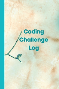 Paperback Coding Challenge Log: Record Your Coding Practice Accomplishments Book