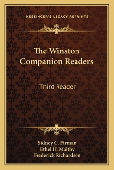 Paperback The Winston Companion Readers: Third Reader Book