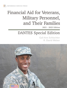 Paperback Financial Aid for Veterans, Military Personnel, and Their Families: 2021-23 Edition Book