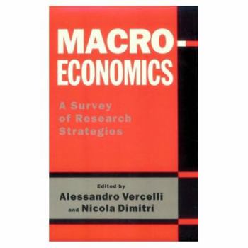 Paperback Macroeconomics: A Survey of Research Strategies Book