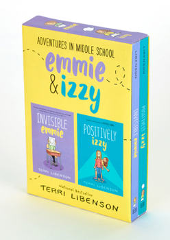 Adventures in Middle School 2-Book Box Set: Invisible Emmie and Positively Izzy - Book  of the Emmie & Friends