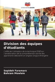Paperback Division des équipes d'étudiants [French] Book