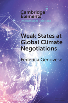 Paperback Weak States at Global Climate Negotiations Book