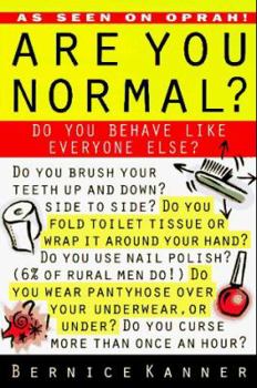 Mass Market Paperback Are You Normal?: Do You Behave Like Everyone Else? Book