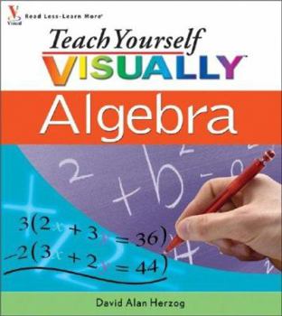 Paperback Teach Yourself Visually Algebra Book