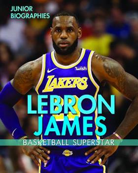 Library Binding Lebron James: Basketball Superstar Book