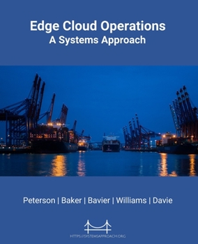 Paperback Edge Cloud Operations: A Systems Approach Book