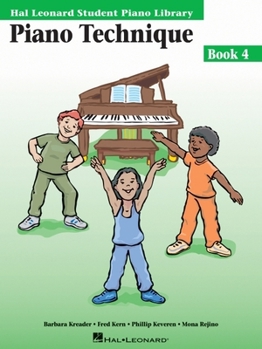 Paperback Piano Technique Book 4: Hal Leonard Student Piano Library Book