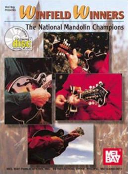 Paperback Winfield Winners/ National Mandolin Champions Book/CD set Book