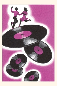 Paperback Vintage Journal Jitterbuggers and LPs, Purple Book