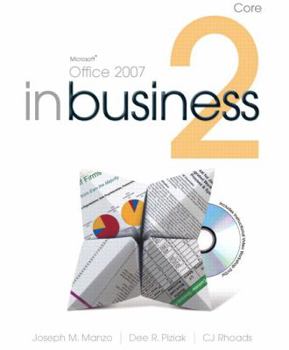 Spiral-bound Microsoft Office 2007 in Business Core Book