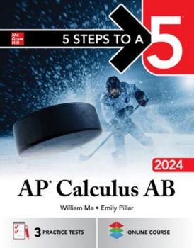 Paperback 5 Steps to a 5: AP Calculus AB 2024 Book