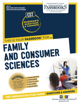 Paperback Family and Consumer Sciences (Cst-12): Passbooks Study Guide Volume 12 Book