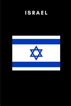 Paperback Israel: Country Flag A5 Notebook to write in with 120 pages Book