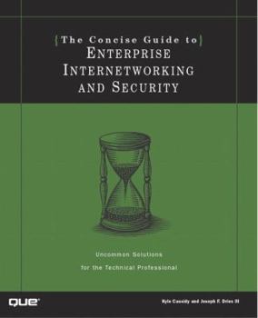 Paperback Enterprise Internetworking and Security Book
