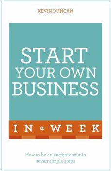 Paperback Start Your Own Business in a Week Book