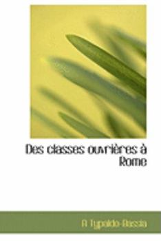 Paperback Des Classes Ouvriaures an Rome Book