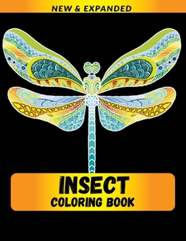 Paperback Insect Coloring Book: Stress Relieving Designs Coloring Book For Adults Book