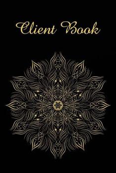 Client Book: Black Mandala - Tracking Book - Record and Organise - client book of business