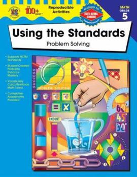 Paperback Using the Standards - Problem Solving, Grade 5 Book
