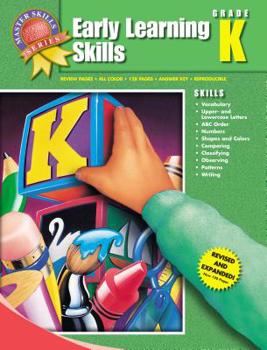 Paperback Early Learning Skills, Grade K (Master Skills) Book