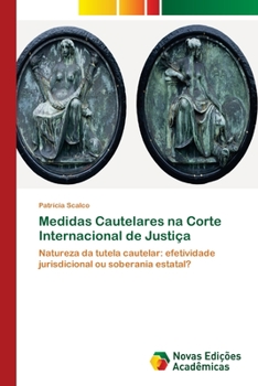 Paperback Medidas Cautelares na Corte Internacional de Justiça [Portuguese] Book