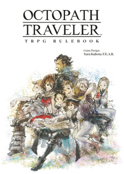 Hardcover Octopath Traveler Trpg Rulebook Book