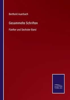 Paperback Gesammelte Schriften: Fünfter und Sechster Band [German] Book