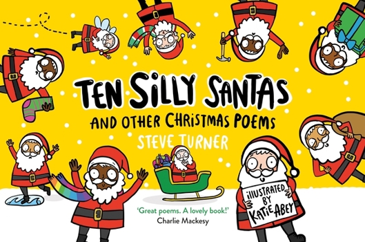 Paperback Ten Silly Santas: And Other Christmas Poems Book