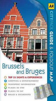 Paperback Brussels and Bruges. Anthony Sattin and Sylvie Franquet Book