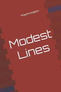 Paperback Modest Lines Book