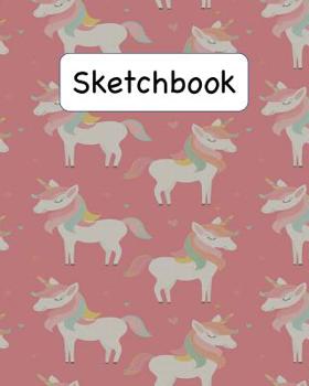 Paperback Sketchbook: Unicorn Sketchbook for Adults and Kids of All Ages Book