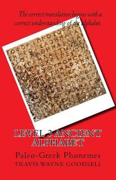 Paperback Level 3 Ancient Alphabet: Paleo-Greek Phonemes Book