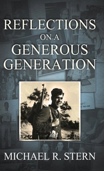 Hardcover Reflections On A Generous Generation Book